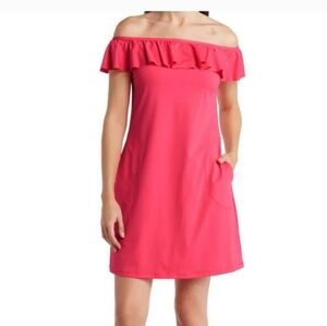 Tommy Bahama Off The Shoulder Spa Dress NWT